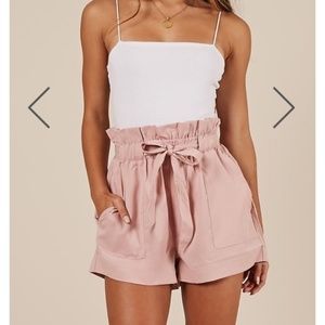 Mauve shorts